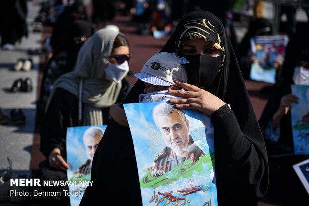 Pro-Palestinian rally in Tehran