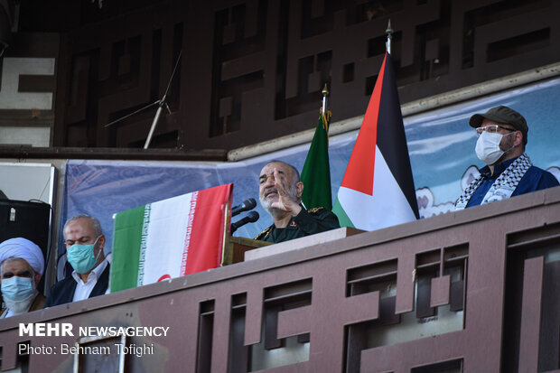 Pro-Palestinian rally in Tehran