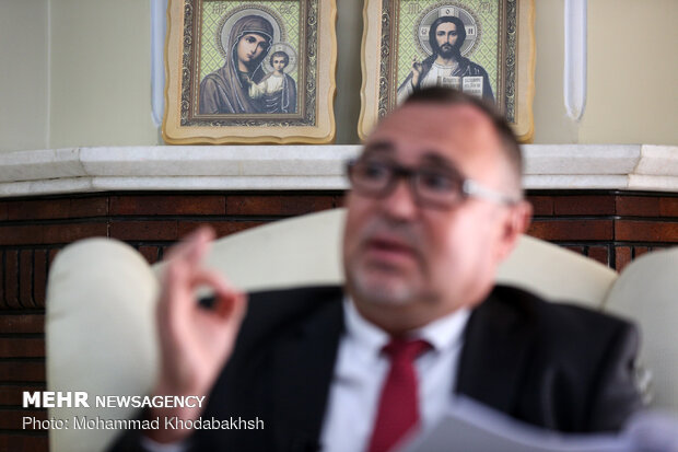 Ukrainian envoy to Iran holds an exclusive interview with MNA