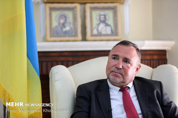 Ukrainian envoy to Iran holds an exclusive interview with MNA