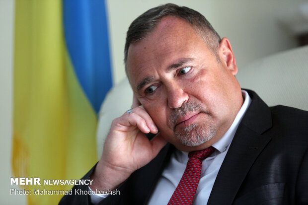 Ukrainian envoy to Iran holds an exclusive interview with MNA