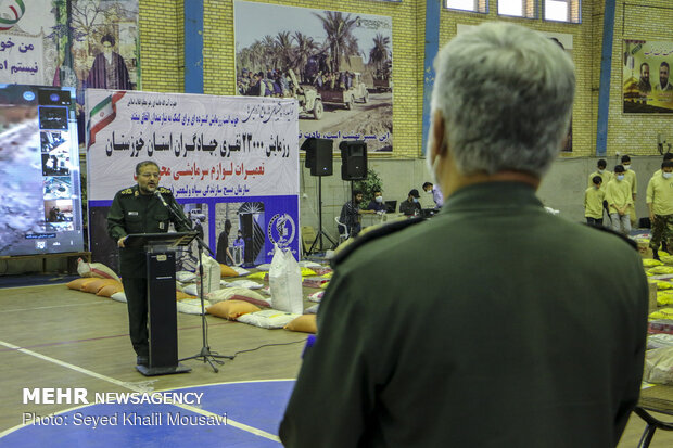 رزمایش ٢٣ هزار نفری جهادگران استان خوزستان