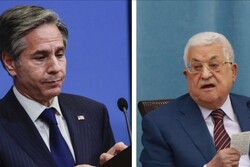 گفتگوی تلفنی «آنتونی بلینکن» با رئیس تشکیلات خودگردان فلسطین