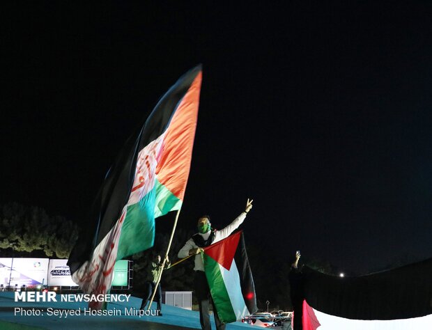 Resistance Front' victory over Zionists celebrated in Mashhad