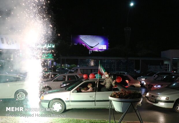 Resistance Front' victory over Zionists celebrated in Mashhad