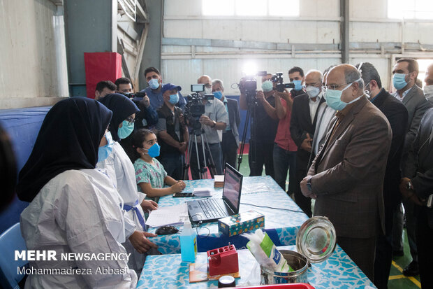 Integrated COVID-19 Vaccination Center inaugurated in Tehran 