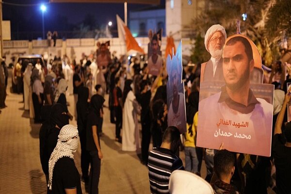 Bahreyn halkından "Şeyh İsa Kasım”a destek gösterisi