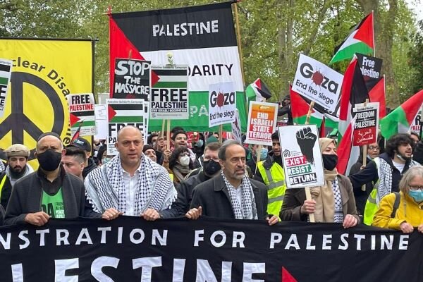 VIDEO: London hosts rallies in solidarity with Palestinians