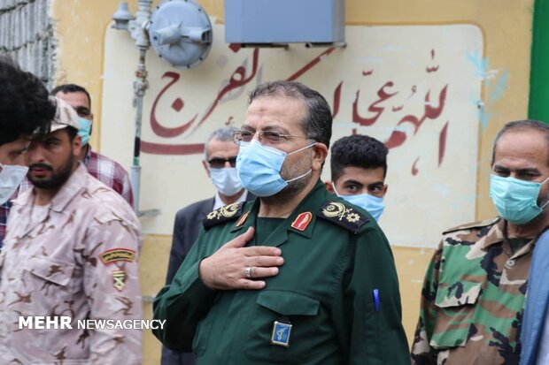 سفر رییس سازمان بسیج مستضعفین مازندران