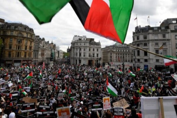شهرهای مختلف جهان همچنان صحنه تظاهرات در حمایت از فلسطین است
