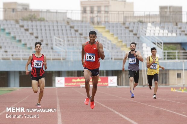 Track and field competitions held in Arak
