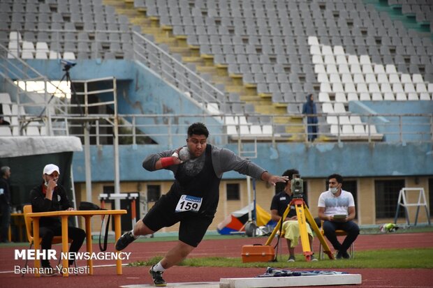 Track and field competitions held in Arak
