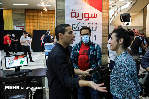 افتتاح مركز رسانه انتخابات رياست جمهوری سوريه