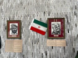  تمثال حاج قاسم سلیمانی وسرداران مقاومت دردانشگاه دوستی ملل روسیه