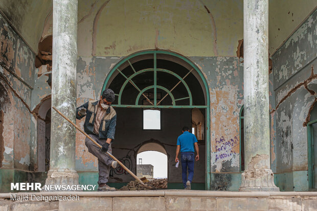 «عمارت نواب» در گیر و دار مرمت - یزد