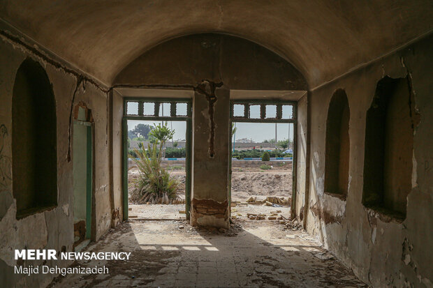 عمارت «عمارت نواب» در گیر و دار مرمت - یزد