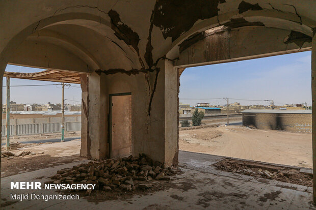 «عمارت نواب» در گیر و دار مرمت - یزد