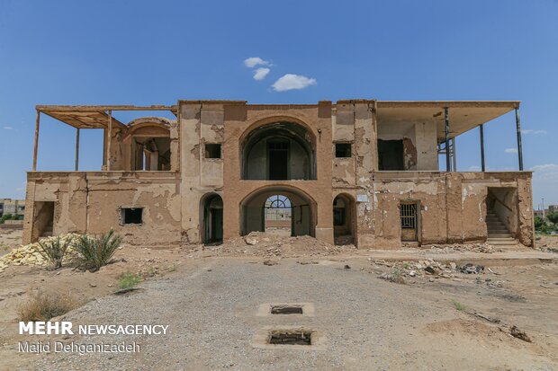 «عمارت نواب» در گیر و دار مرمت - یزد