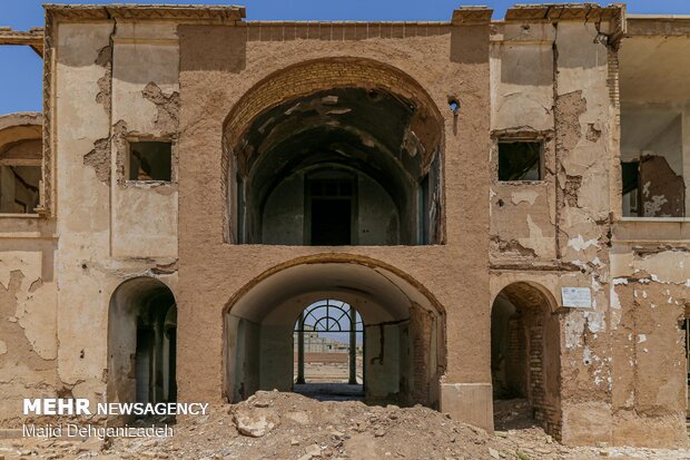 «عمارت نواب» در گیر و دار مرمت - یزد