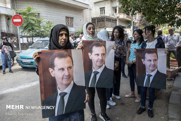 تبلیغات انتخابات ریاست جمهوری سوریه