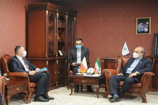Polish envoy meets with Iranian sports minister