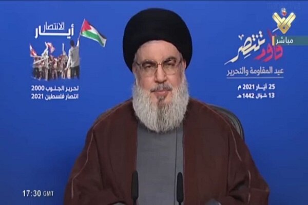 Hezbollah chief hails Palestinian Resistance' victory in Gaza