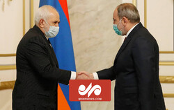 ظریف کی آرمینیا کے وزیر اعظم سے ملاقات