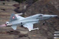 یک فروند جنگنده ارتش سوئیس سقوط کرد