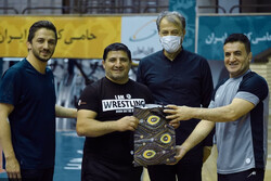 حضور قهرمان المپیک و جهان در تمرین فرنگی‌کاران ایران