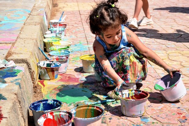 دیوار نقاشی شده کودکان اوتیسمی آبادان ثبت فرهنگی می‌شود