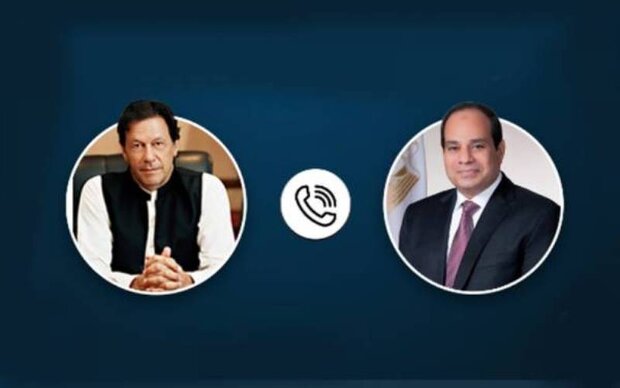 پاکستان کے وزیر اعظم اور مصر کے صدر کی ٹیلیفون پر گفتگو پاکستان کے وزیر اعظم اور مصر کے صدر کی ٹیلیفون پر گفتگو