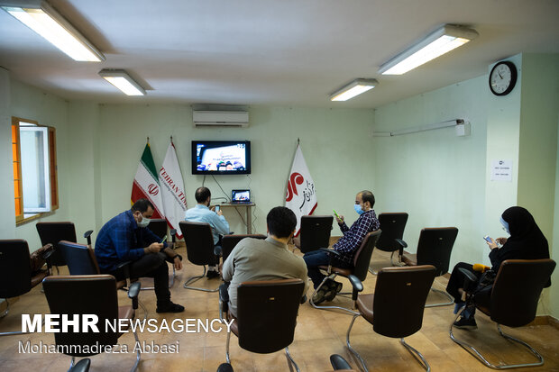 Iran 2021 Presidential Candidate Zakani holds presser at MNA