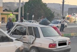 ۸ نفر درتصادف زنجیره‌ای در اصفهان مصدوم شدند/اعزام ۷ کد امدادی