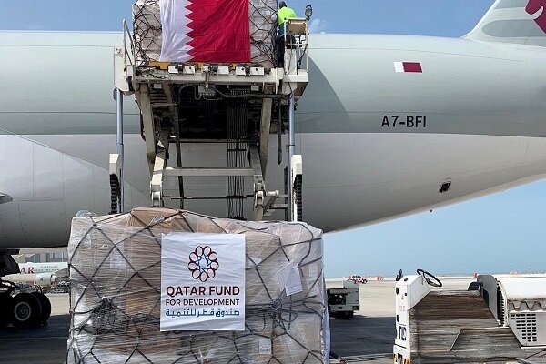 Qatar 2nd pharmaceutical-medical shipment aid arrives in Iran