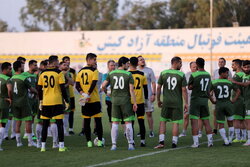 Team Melli training camp on Kish Island