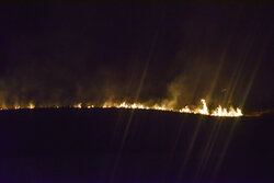 Fars eyaletinde çıkan orman yangını kontrol altına alındı