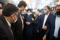 دیدار حجت الاسلام رئیسی با جمعی از نمایندگان ادوار مجلس