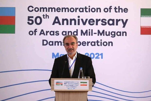 Iranian energy ministry hails water coop. with Azerbaijan