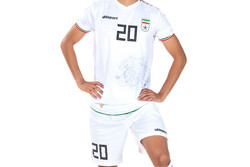 Iran national soccer team's kits for WC qualifiers unveiled