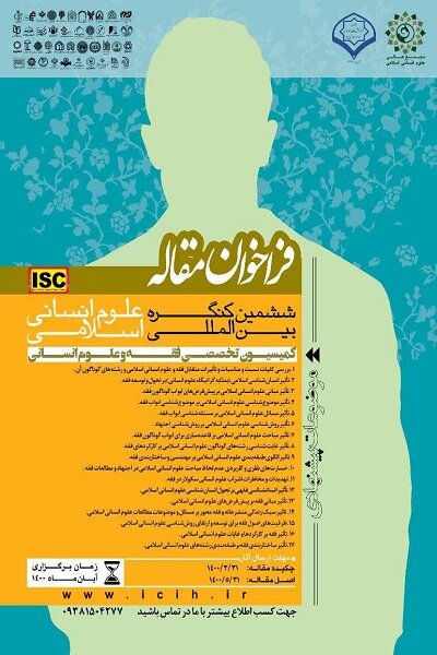 فراخوان مقاله ششمین کنگره بین المللی علوم انسانی اسلامی