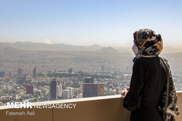 Museum of celebrities at Milad Tower in Tehran