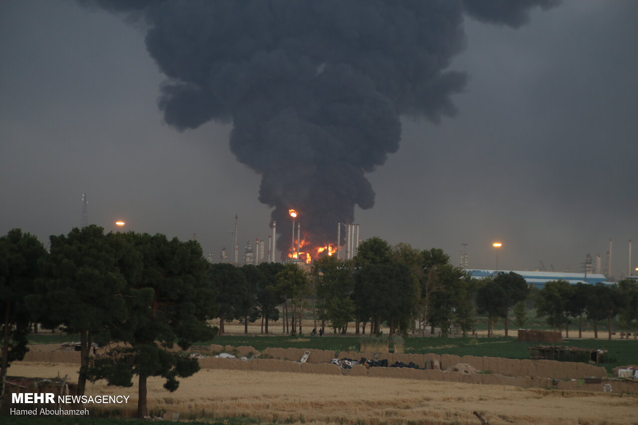 احتمال خرابکاری در آتش سوزی پالایشگاه نفت تهران وجود ندارد