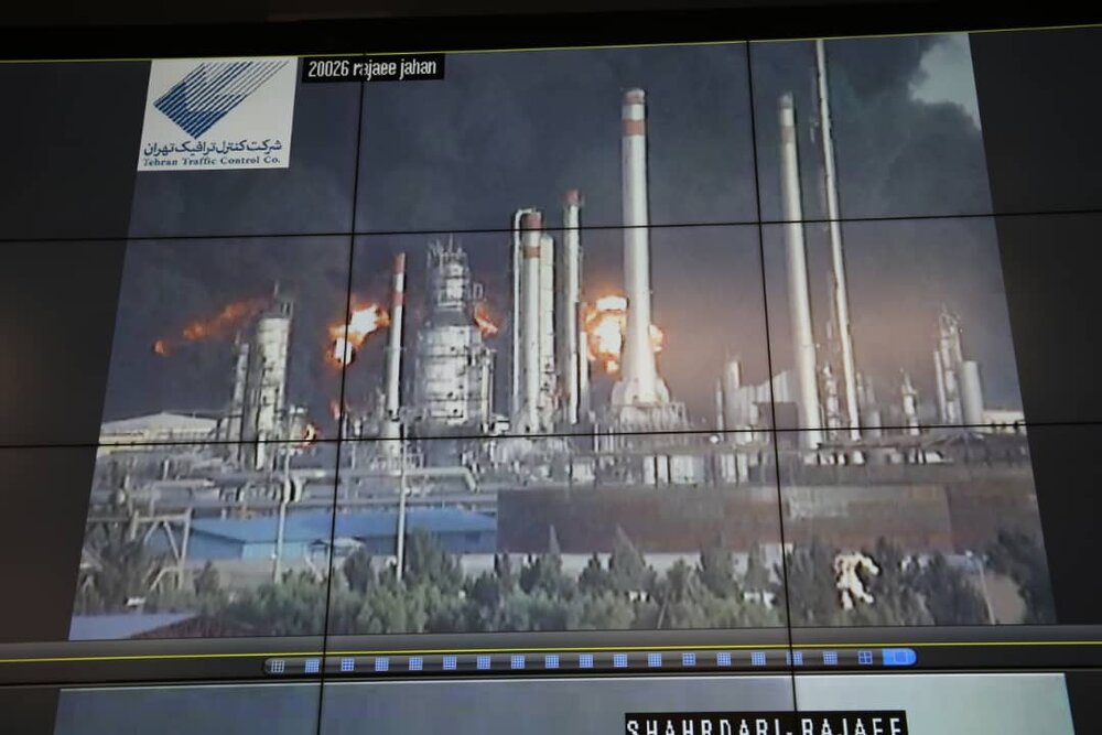 آتش پالایشگاه تهران  مهار شد / حادثه یک مصدوم سرپایی بیشتر نداشت
