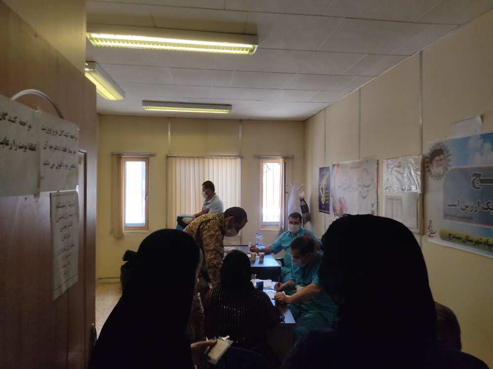 راه اندازی بیمارستان صحرایی در روستای نگل سنندج
