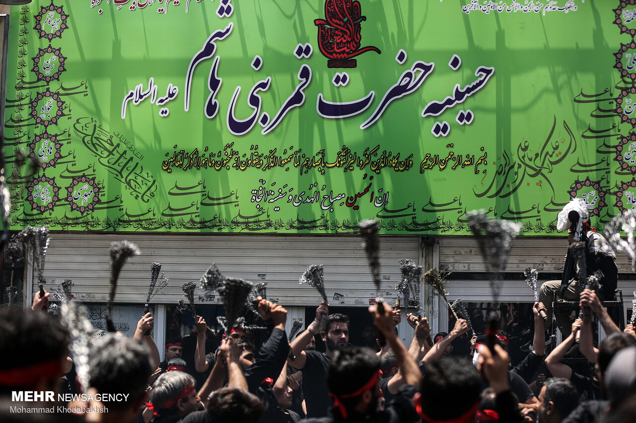 دسته عزاداری روز شهادت امام جعفر صادق علیه السلام