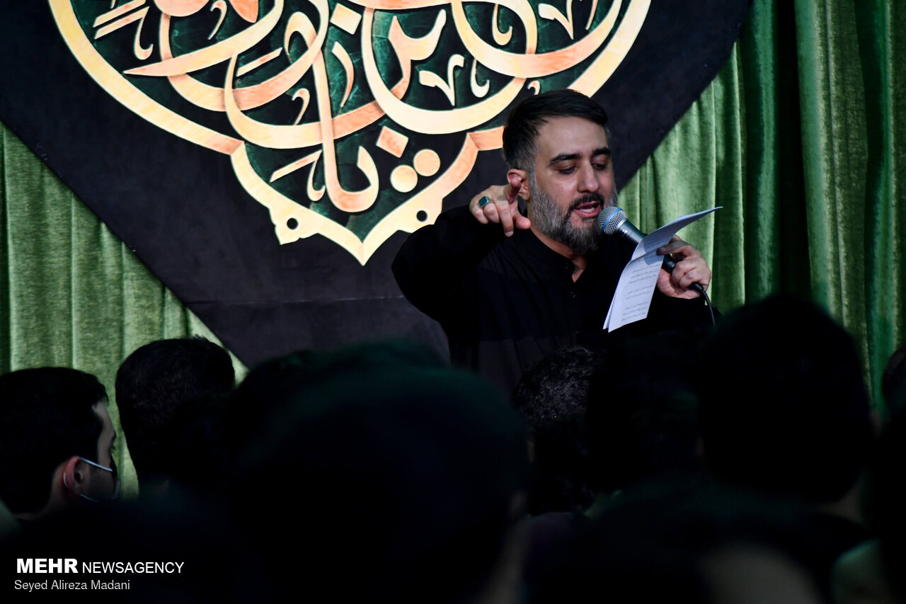 اجتماع عزاداران شهادت امام صادق علیه السلام در امامزاده صالح (ع)