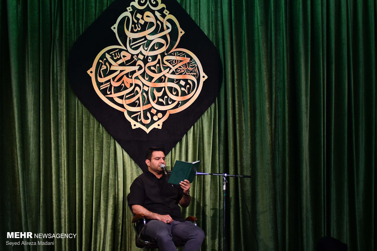اجتماع عزاداران شهادت امام صادق علیه السلام در امامزاده صالح (ع)