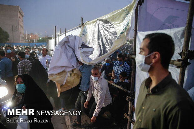 Raeisi in election rallies in Eslamshahr