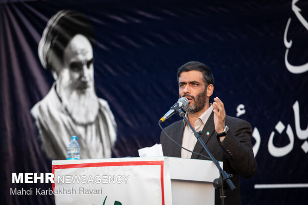 سخنرانی سعید محمد در همایش حامیان آیت الله رئیسی در کرمان