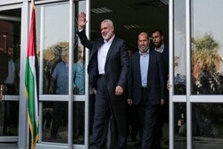 Haniyeh arrives in Beirut as Zionists declare new settlements